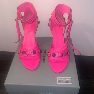 Balenciaga Cagole Pink Sandals size 40